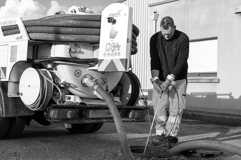 Inspection de canalisation en Île-de-France - CGA